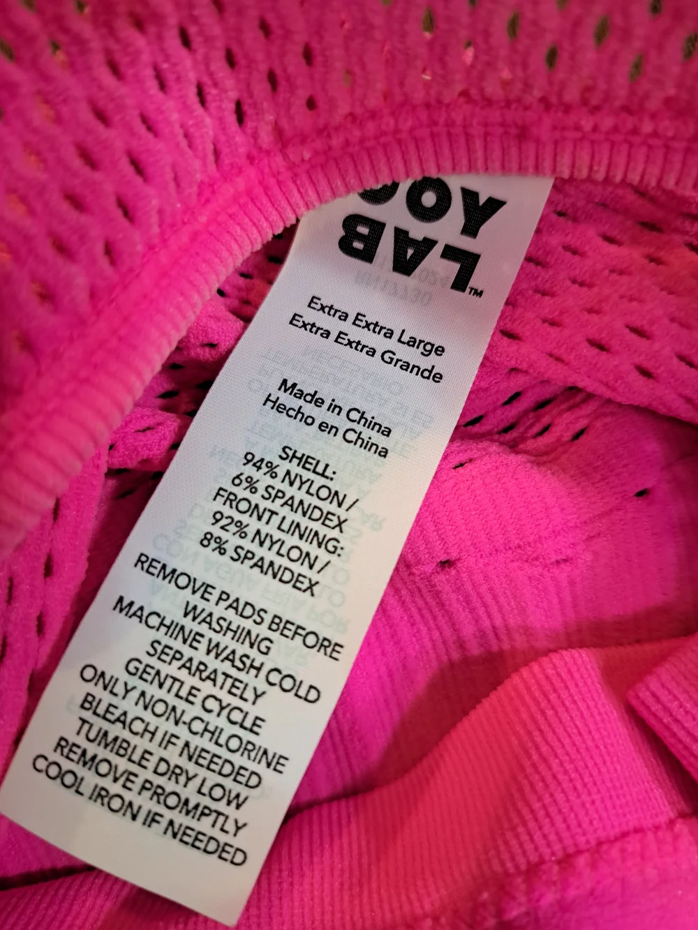 JoyLab Hot Pink Ribbed Knit Romper - Picture 4 of 6